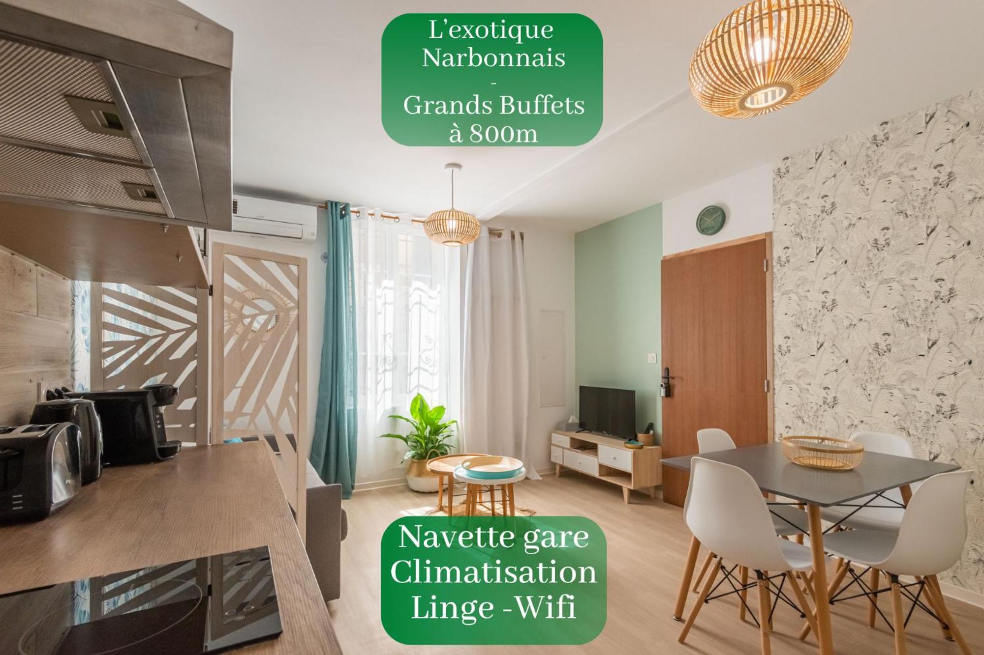 Appartement L'exotique Narbonnais Narbonne
